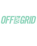CALCOMANÍA DE LOGOTIPO SÓLIDO OFF THE GRID - 7 Colores