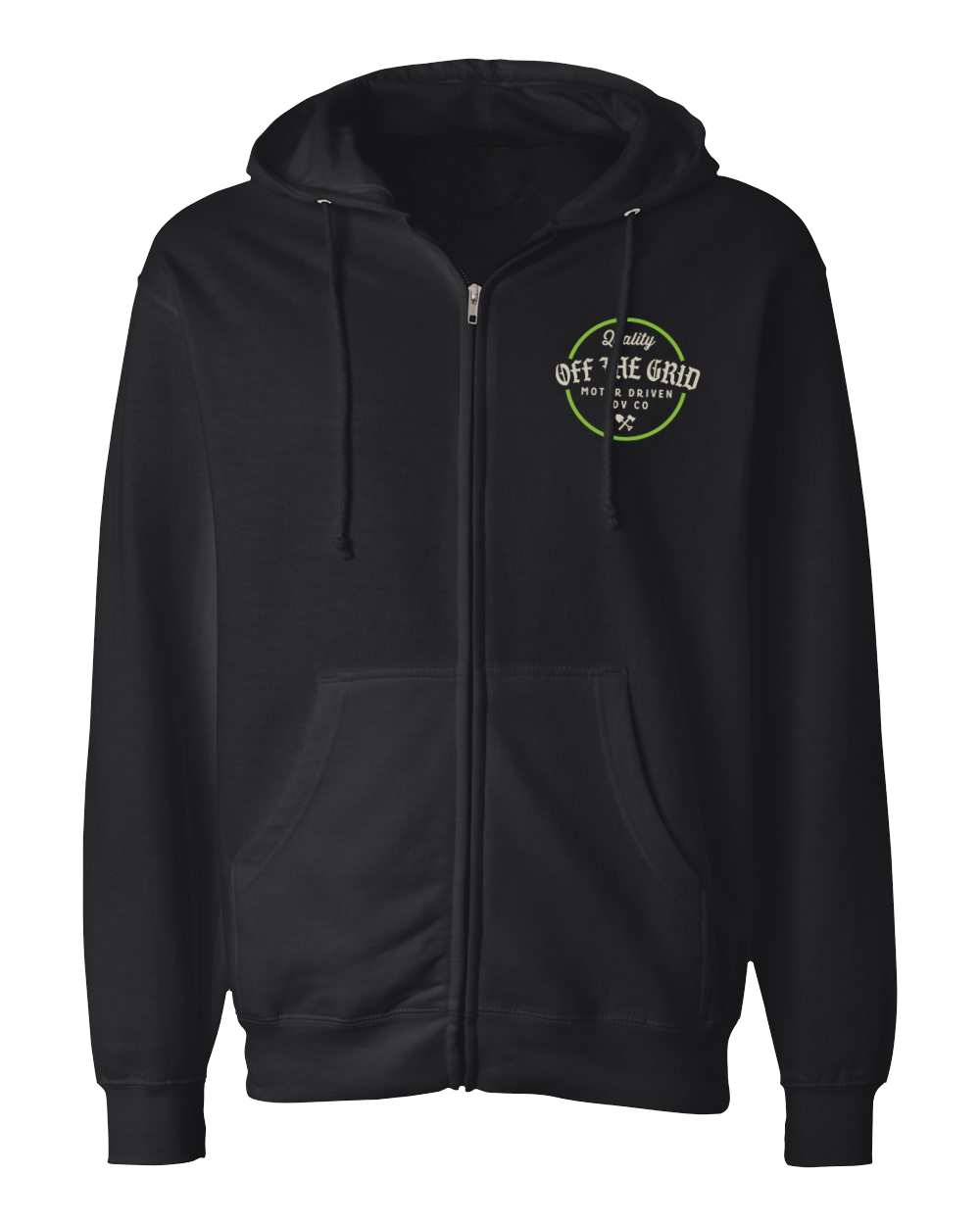 Sudadera con capucha clásica con cremallera