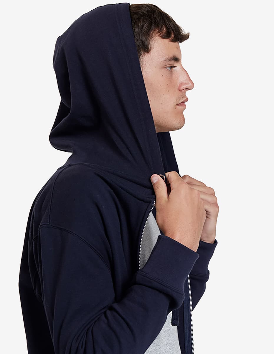 Sudadera con Capucha y Cremallera de Peso Medio P2008