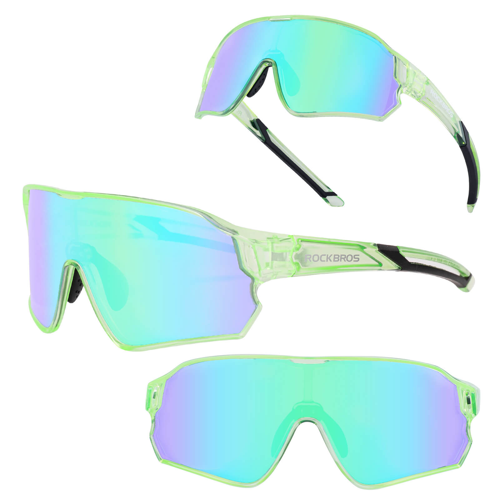 Gafas de sol polarizadas de ciclismo ROCKBROS para niños UV400 Gafas de bicicleta