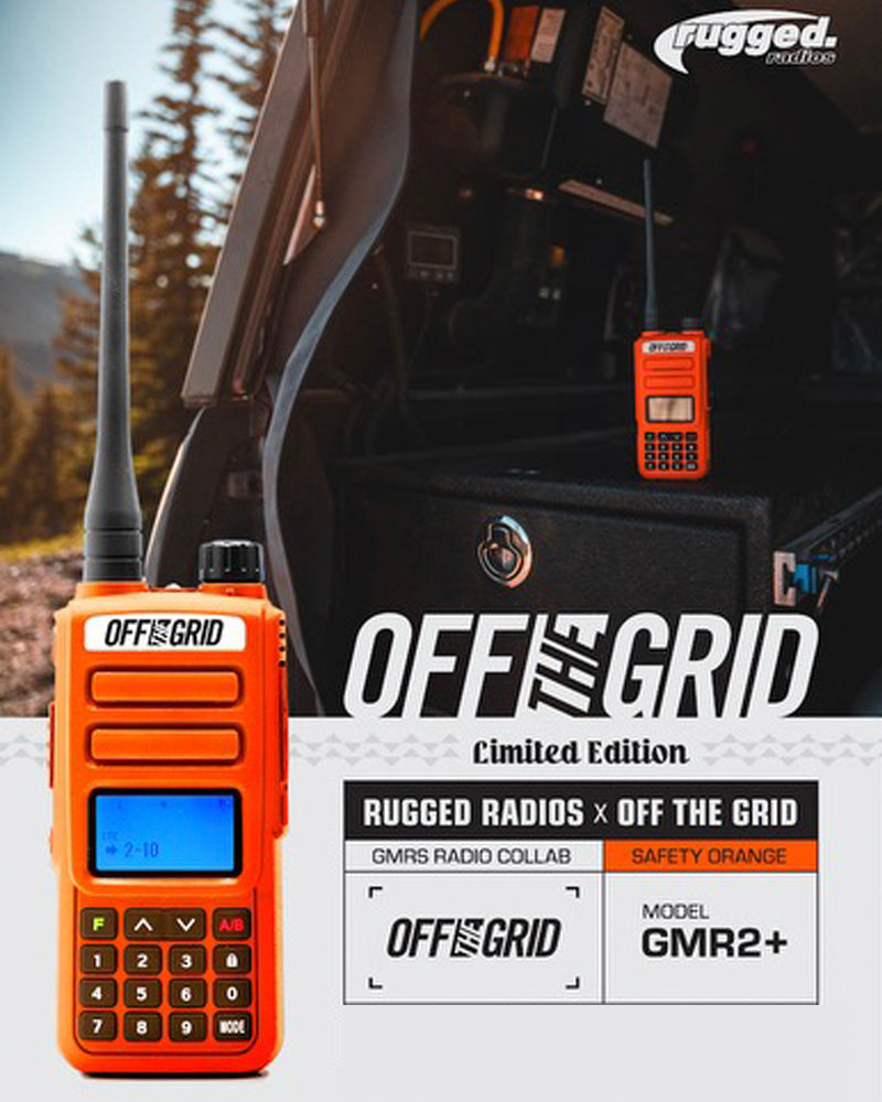 Radios Rugged X Off The Grid GMR2+ Radio