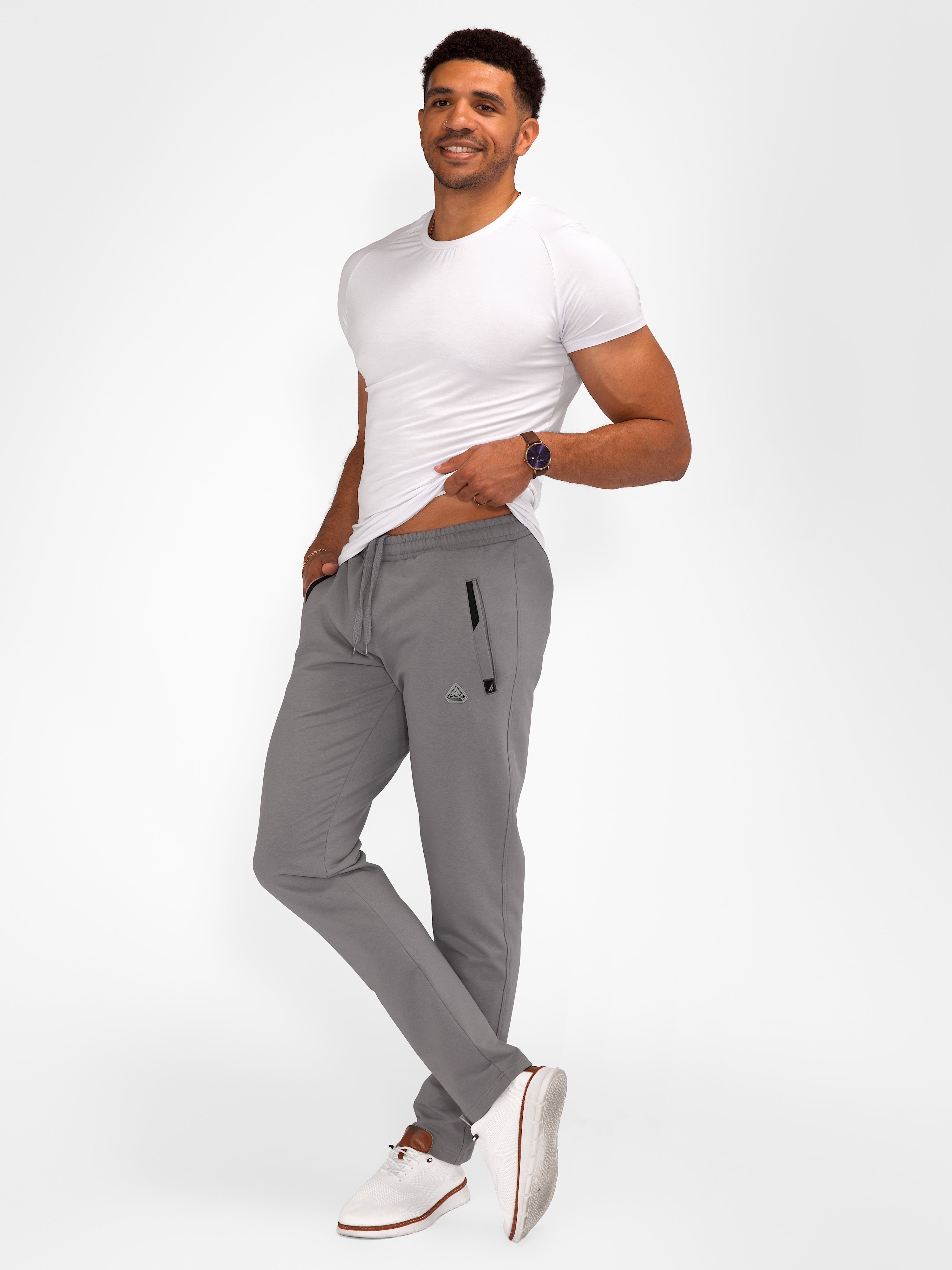 Pantalones deportivos atléticos de confort durante todo el día - Con tapered (Corte regular)
