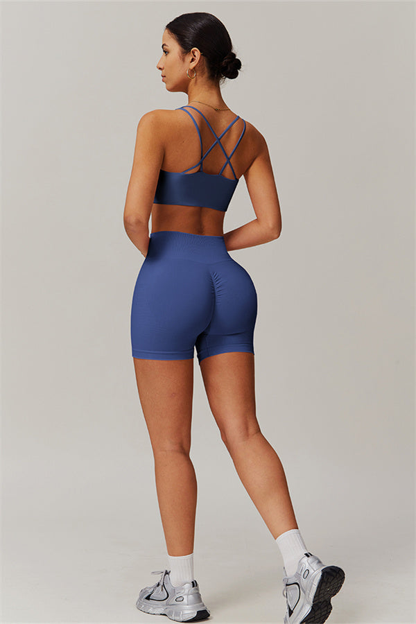 Conjunto de 2 piezas de sujetador deportivo y pantalón corto Nova Pulse