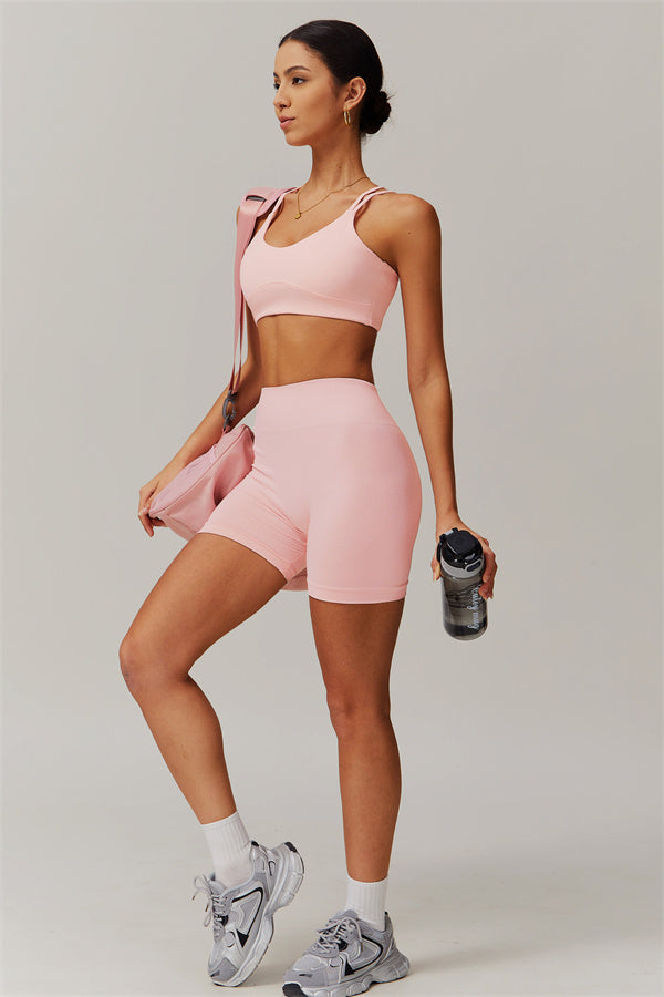 Conjunto de 2 piezas de sujetador deportivo y pantalón corto Nova Pulse