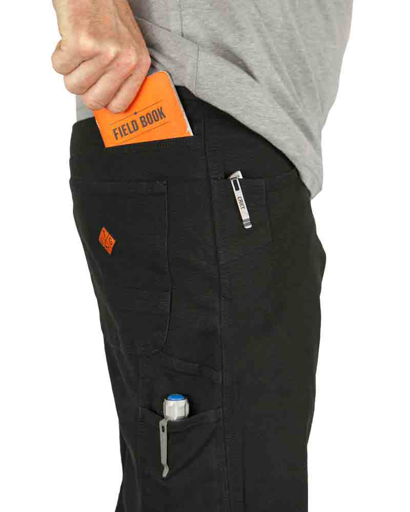Pantalones Trailblazer de corte estándar - NEGRO