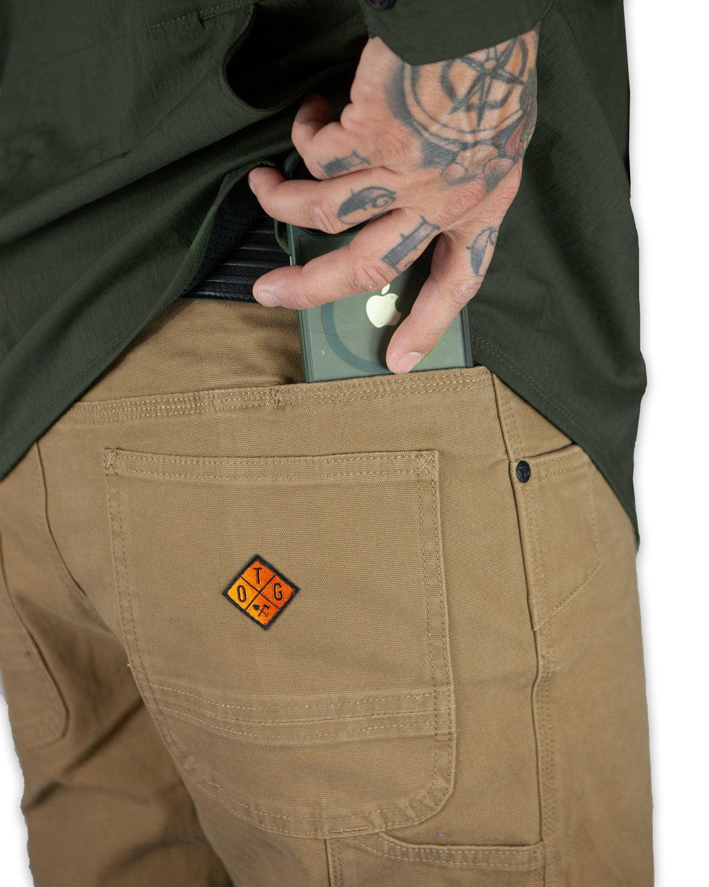 Pantalones de corte de bota Trailblazer - Coyote