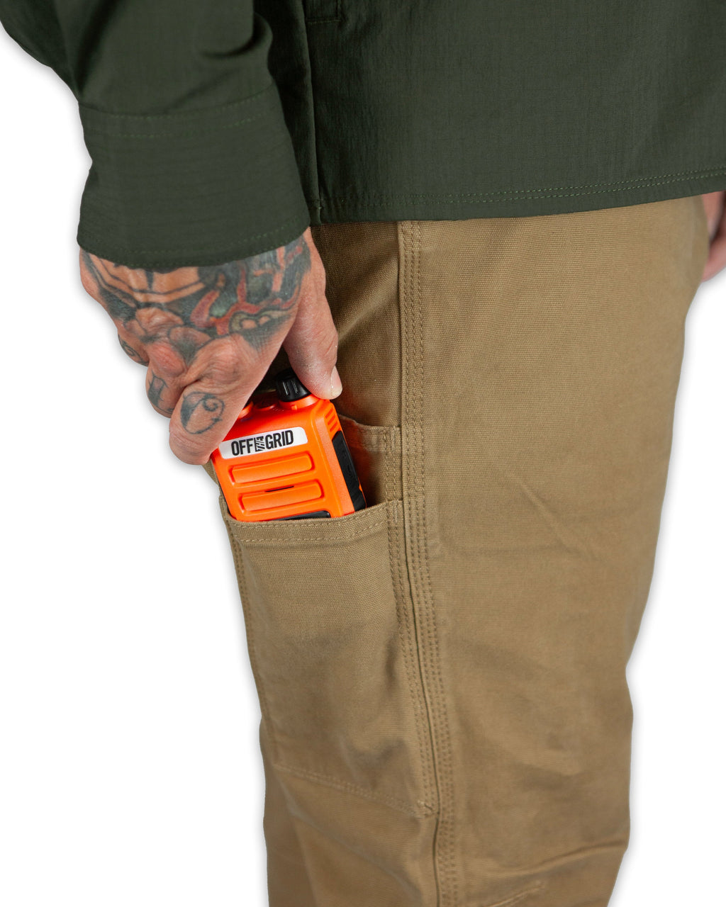 Pantalones de corte de bota Trailblazer - Coyote