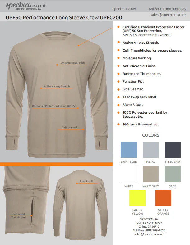 Camiseta de alto rendimiento UPF 50