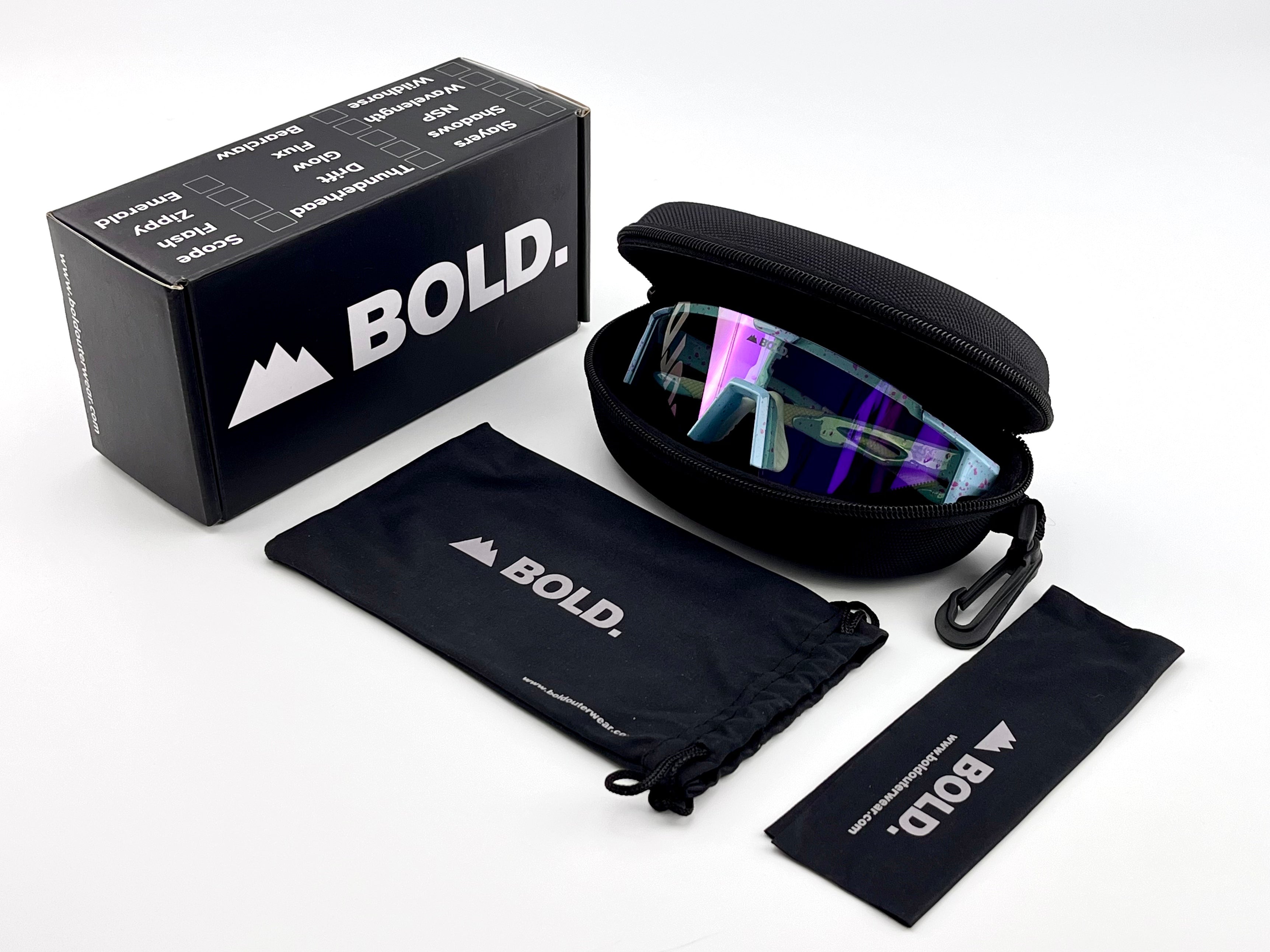 Gafas de sol BOLD Wavelength Performance – Gafas para MTB, Esquí y Uso Diario