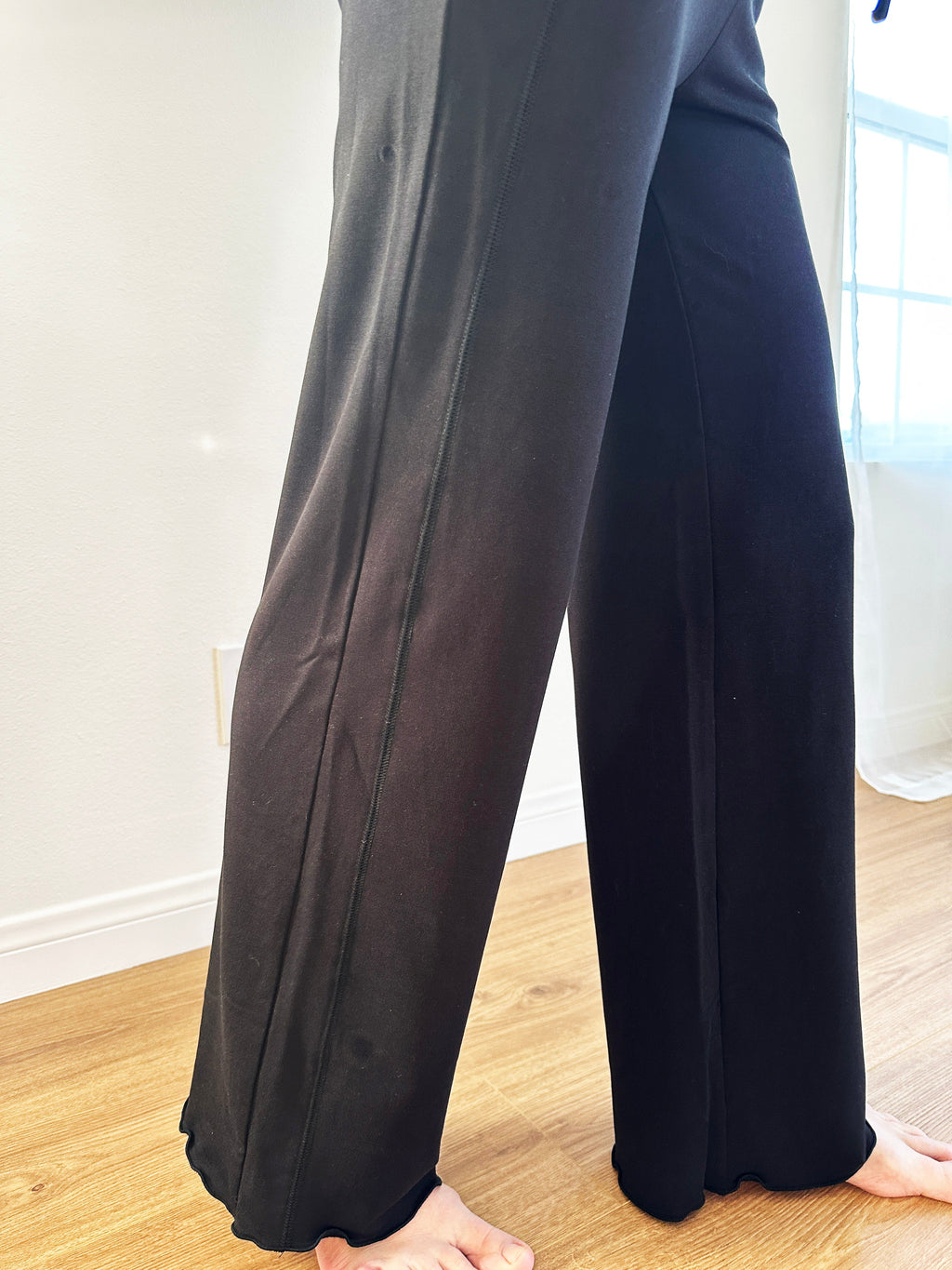 Nuevos pantalones de yoga de viscosa de bambú para mujer