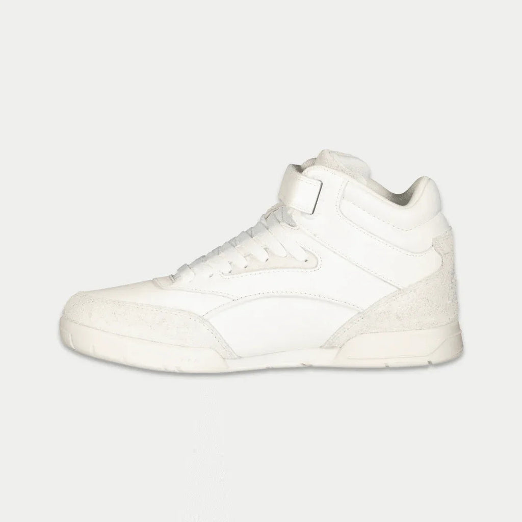 LA Gear Zapatillas retro altas Flame para hombre | Blanco