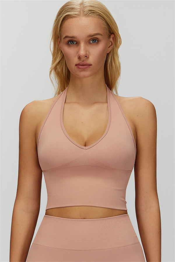 Conjunto de 3 piezas Delight: Chaqueta, Sujetador deportivo y Pantalones cortos
