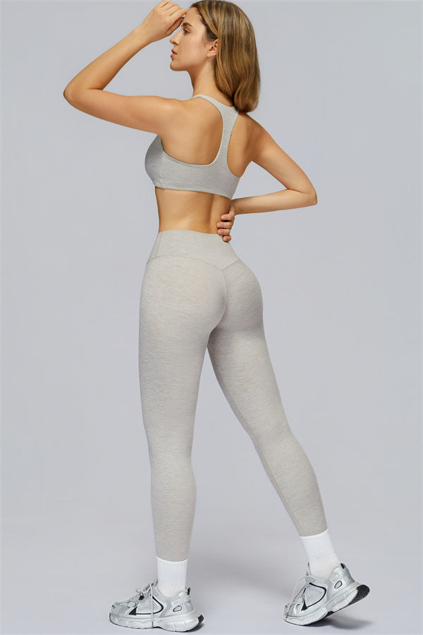 The Radiance Racerback Sports Bra Leggings 2-Piece Set