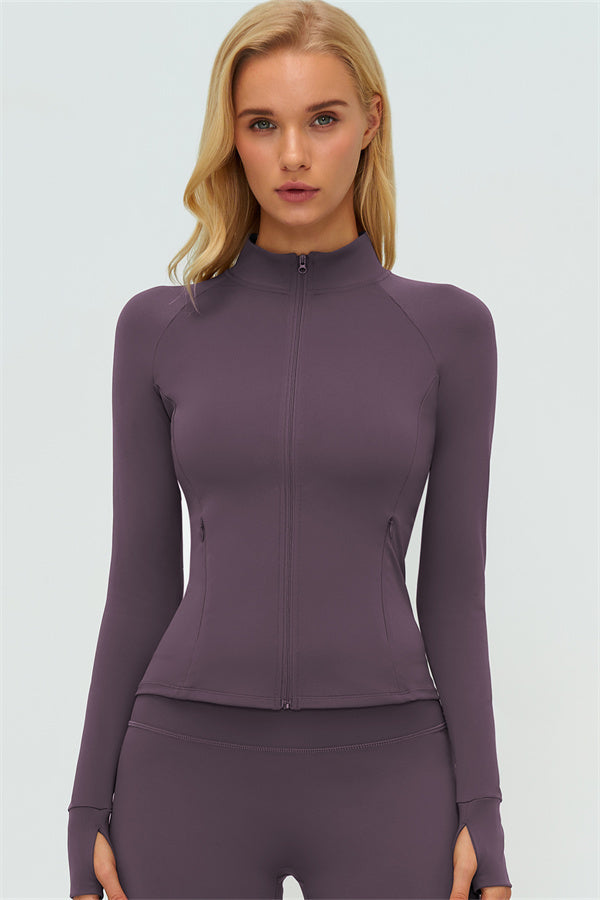 The Radiance Pure Zip Jacket