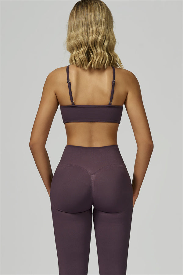 El conjunto de 2 piezas de leggings y sujetador deportivo Prime