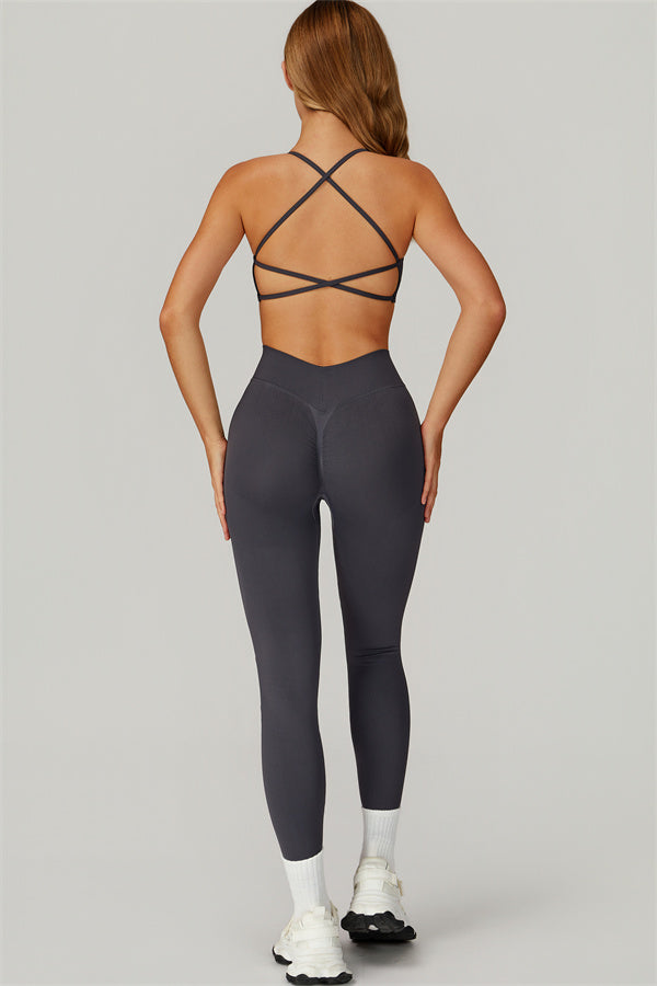 Conjunto de 2 piezas de leggings y sujetador deportivo Nova personalizado