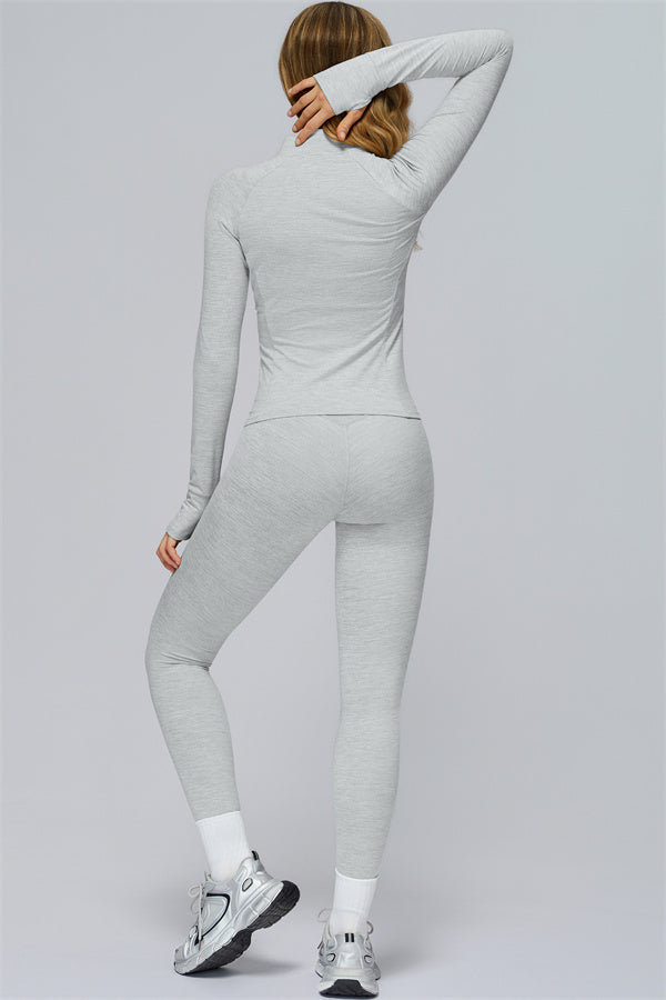 The Radiance Jacket Sports Bra Leggings 3-Piece Set