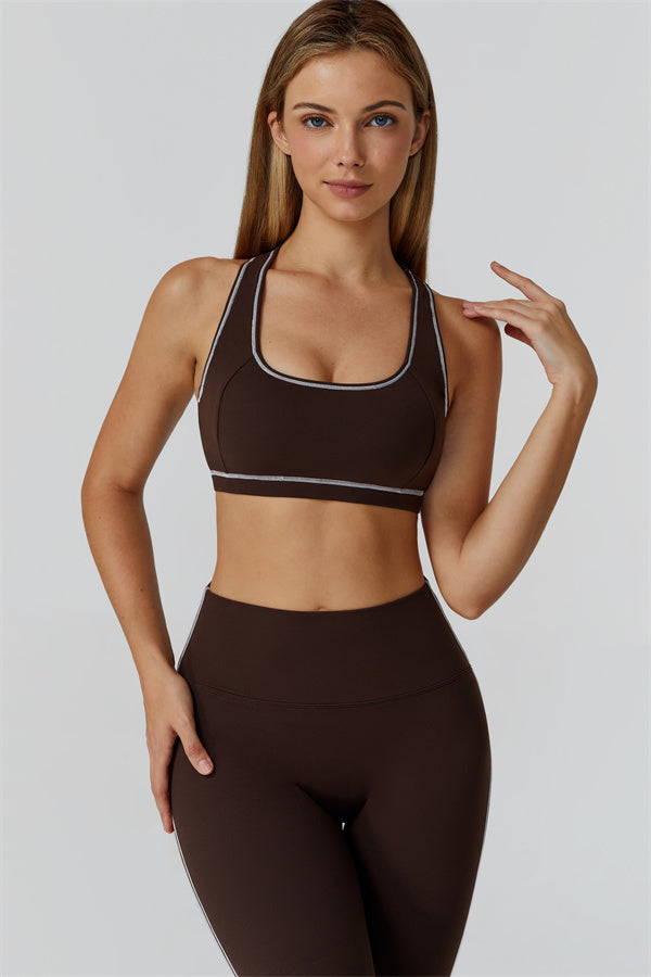 Conjunto de 2 piezas de leggings y sujetador deportivo Venus