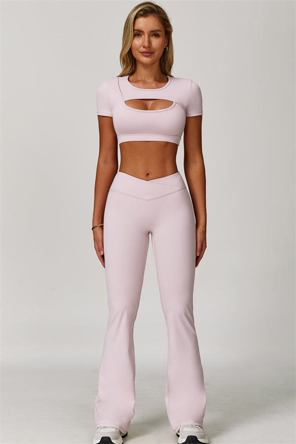 Los leggings acampanados Halo