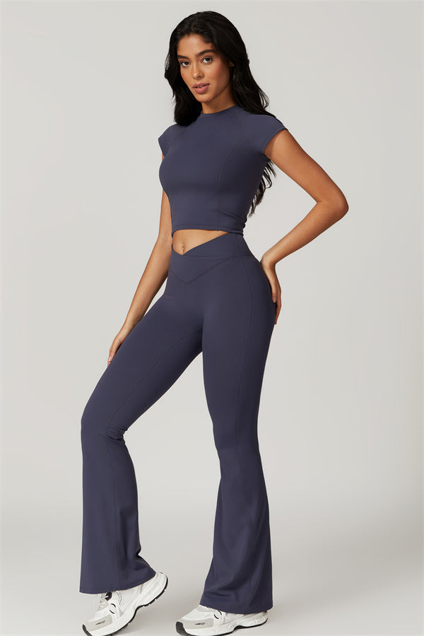Los leggings Sophia con pernera acampanada