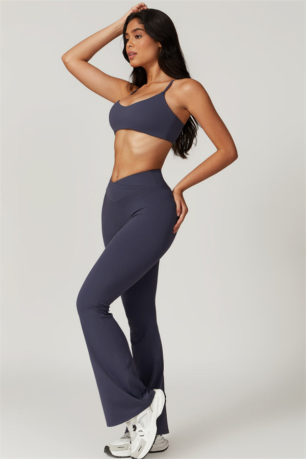 Los leggings Sophia con pernera acampanada