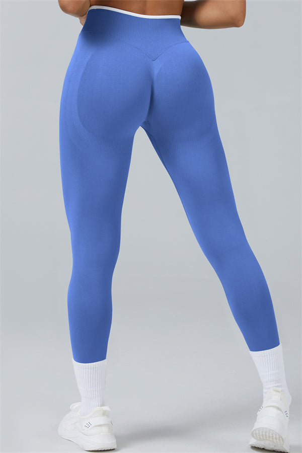 Conjunto de 2 piezas Elevate New: Top corto de manga larga y leggings