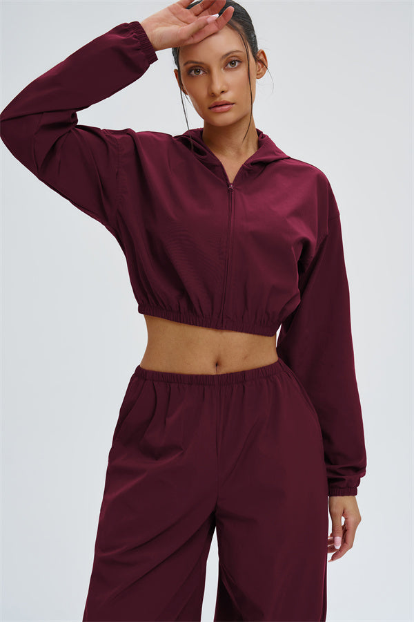 La Sudadera con Capucha Corta Svelte de protección UV