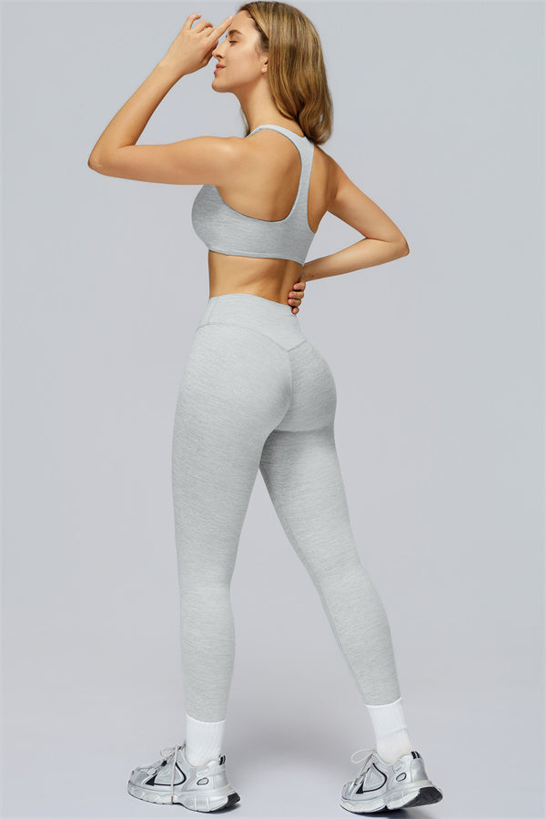The Radiance Racerback Sports Bra Leggings 2-Piece Set