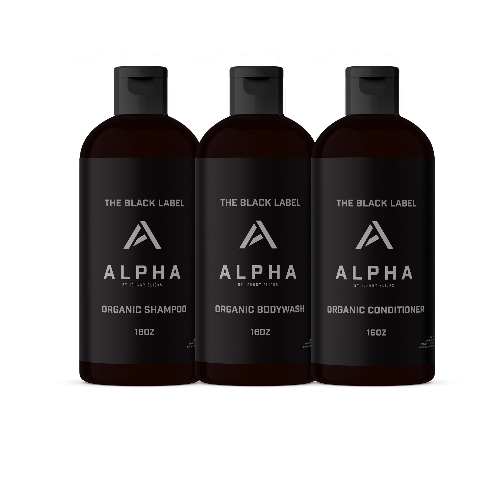 Juego de ducha Black Label