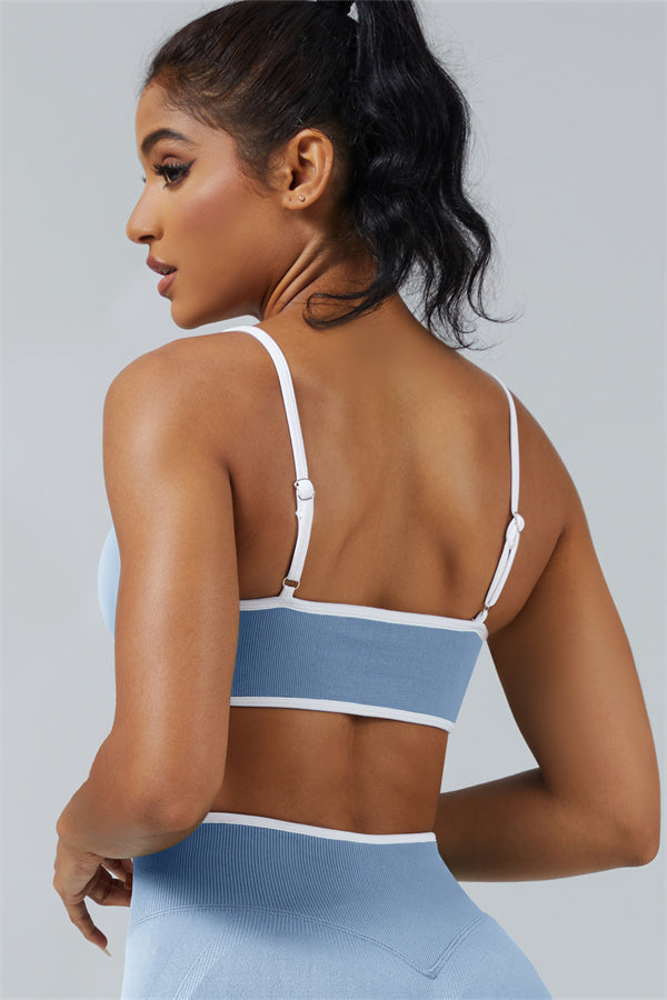 Conjunto de 2 piezas de sujetador deportivo y shorts Elevate