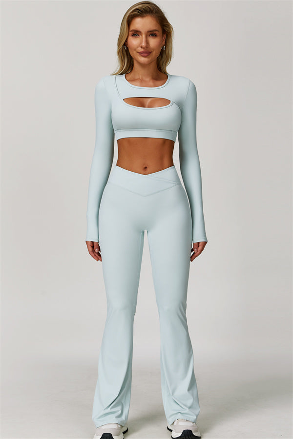 Los leggings acampanados Halo