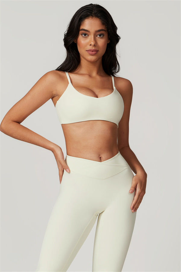 Conjunto de 2 piezas de sujetador deportivo Sophia Flares