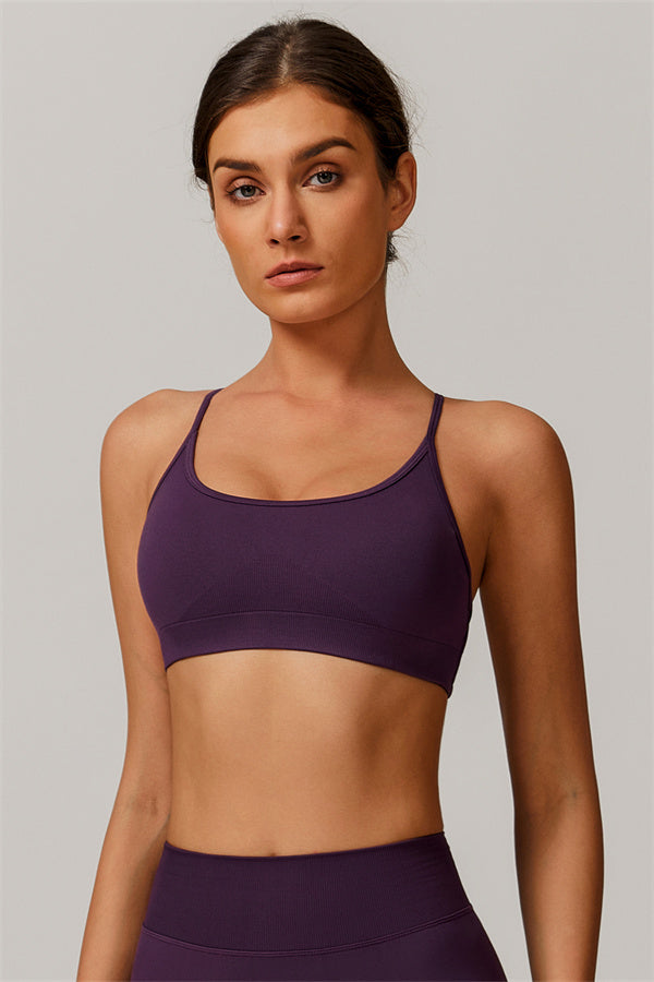 Conjunto de 2 piezas de sujetador deportivo y shorts Nova Luxe