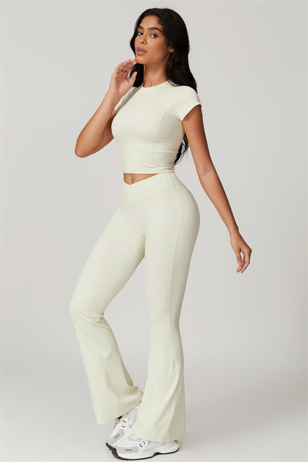 Los leggings Sophia con pernera acampanada
