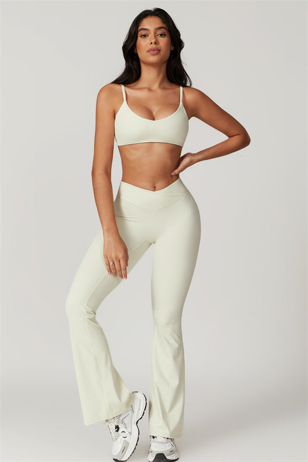 Los leggings Sophia con pernera acampanada