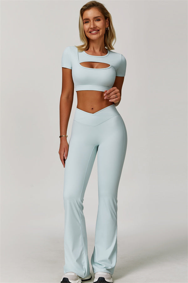 Los leggings acampanados Halo