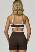 Conjunto de 2 piezas de shorts y top deportivo Prime Line