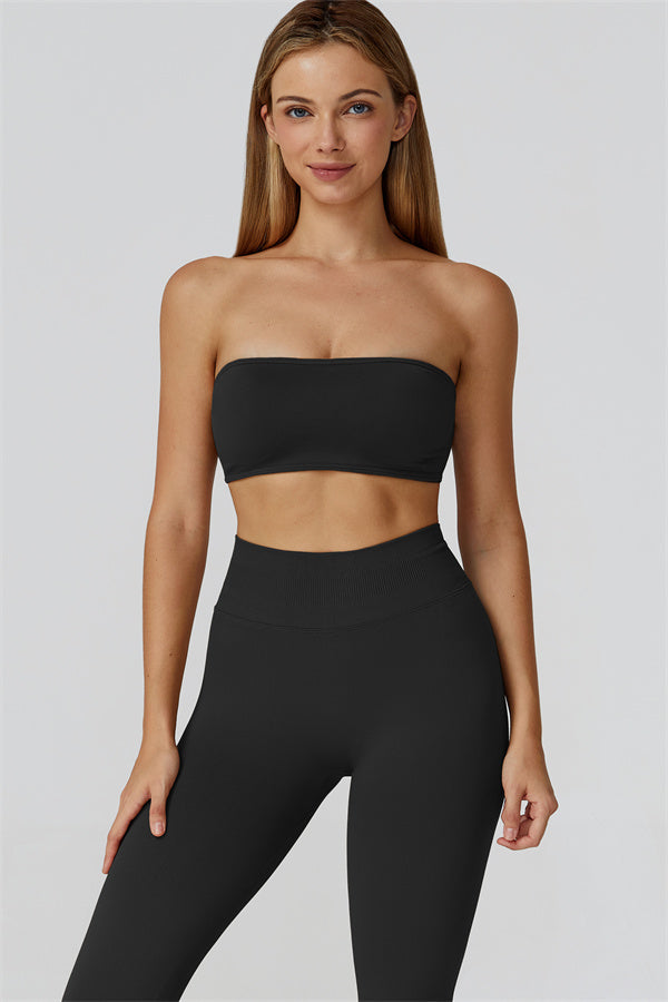 Conjunto de 2 piezas de leggings y sujetador deportivo Reign