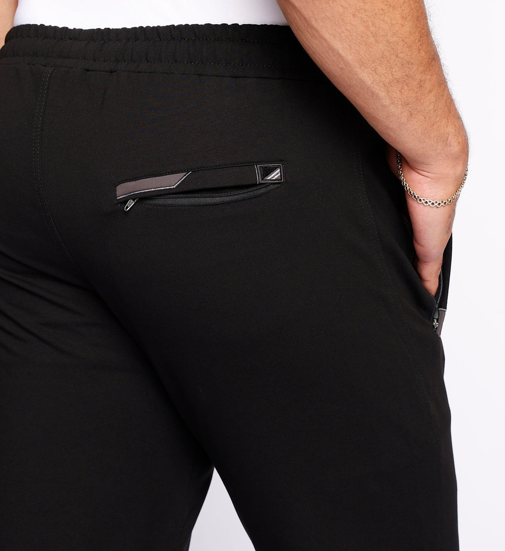 Pantalón de chándal deportivo de gran comodidad para todo el día - Recto (Talla alta)