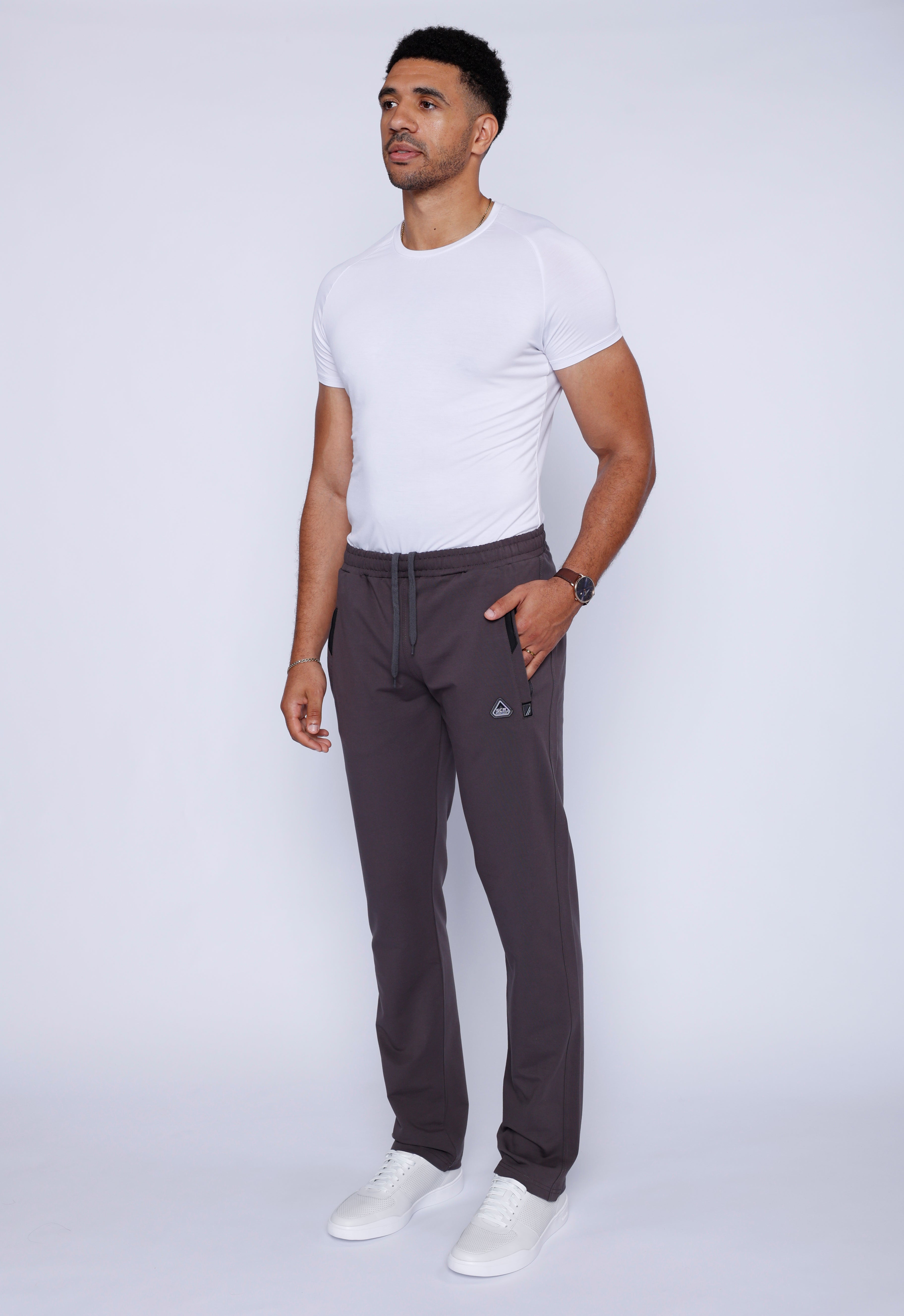 Pantalones de chándal deportivos para hombre, comodidad durante todo el día - Rectos (tallas grandes)