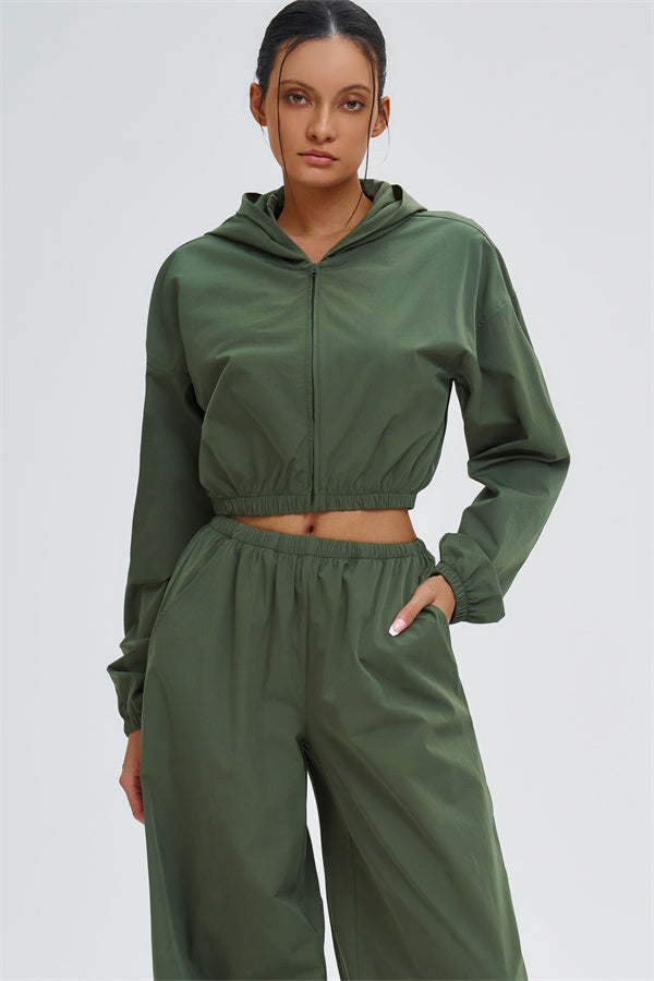 La Sudadera con Capucha Corta Svelte de protección UV