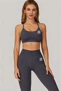Conjunto de 2 piezas de leggings y sujetador deportivo Nova personalizado