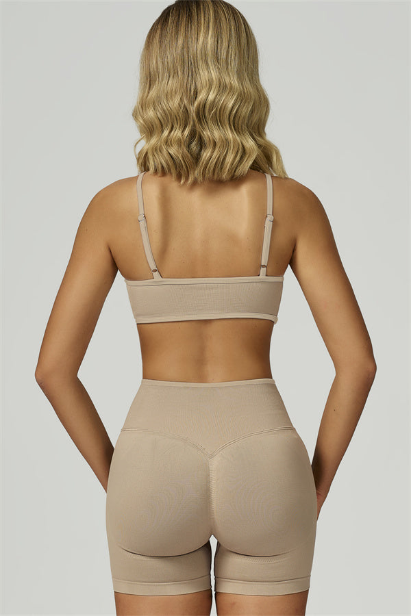 Conjunto de 2 piezas de shorts y top deportivo Prime