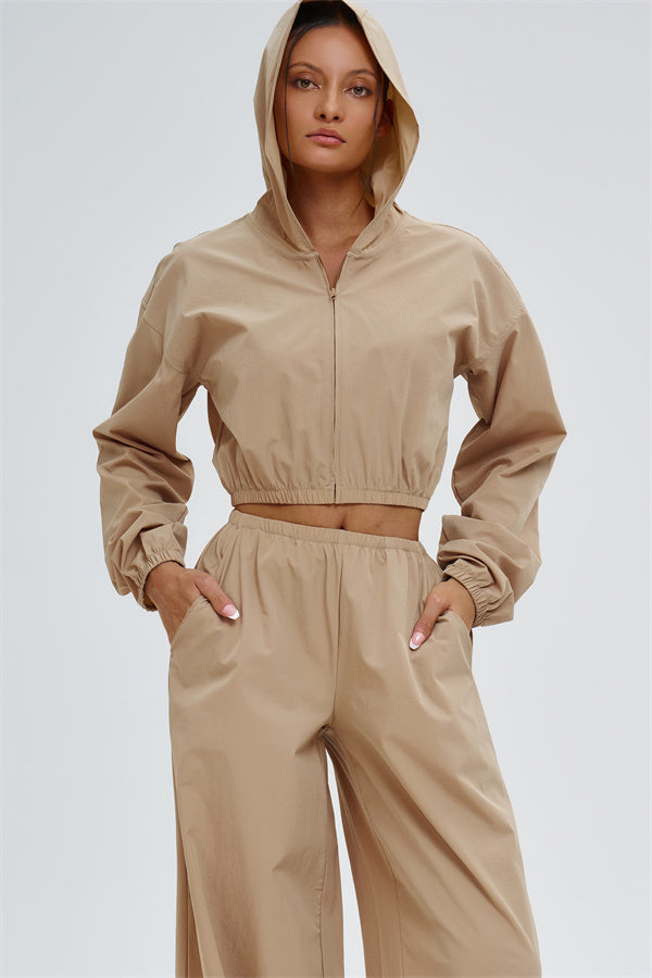 La Sudadera con Capucha Corta Svelte de protección UV