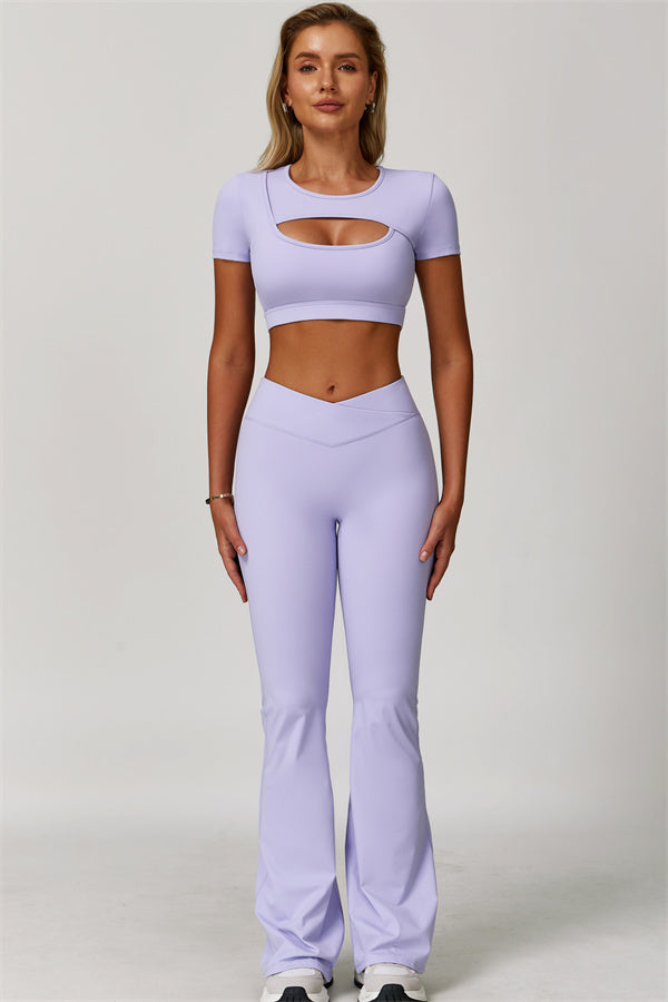 Los leggings acampanados Halo