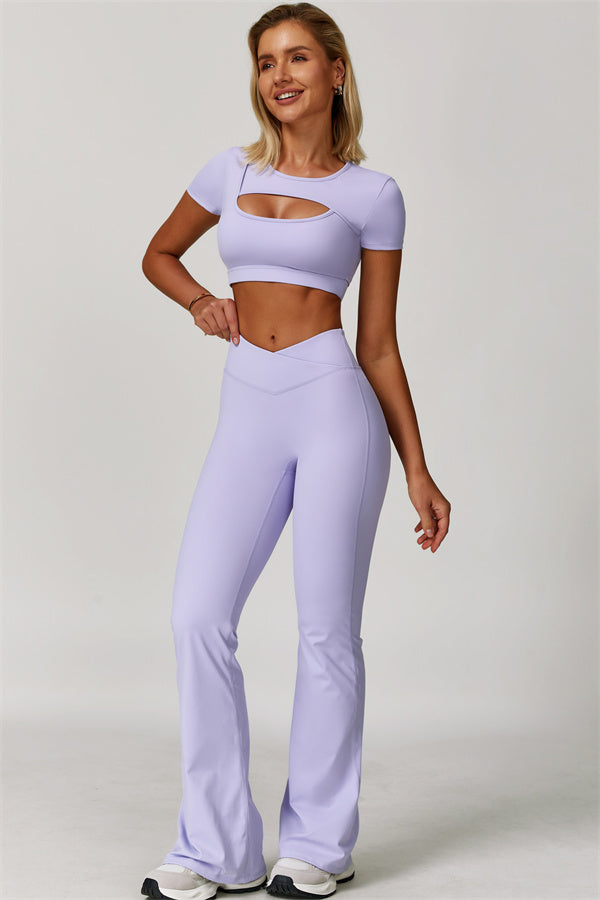 Los leggings acampanados Halo
