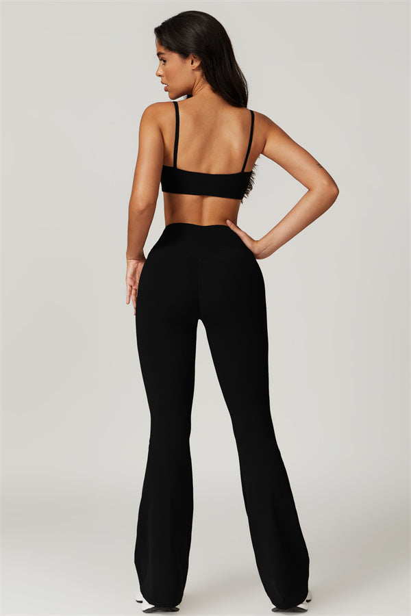 Los leggings Sophia con pernera acampanada