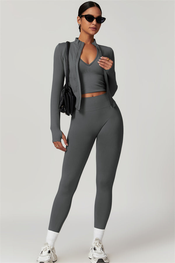 El conjunto de 2 piezas Delight Jacket y Leggings