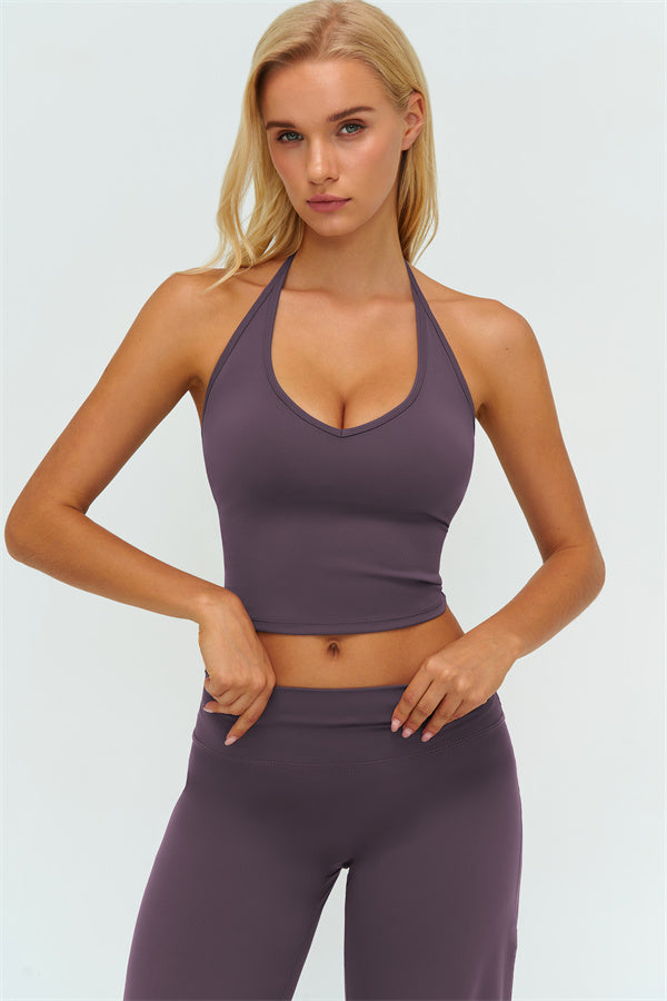 Top tipo halter Twirl