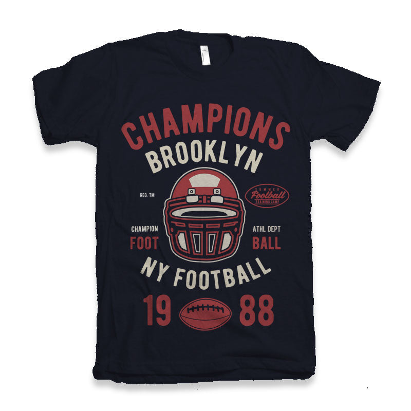 Camiseta gráfica de manga corta Champion Brooklyn para hombre de bambú viscosa/algodón orgánico
